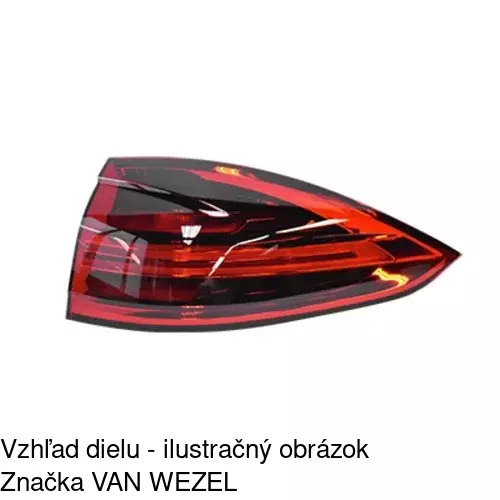 Zadné svetlo POLCAR 58T1871V