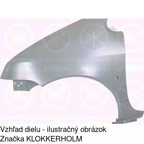 Predný blatník 600302 /POLCAR/ - obr. 1