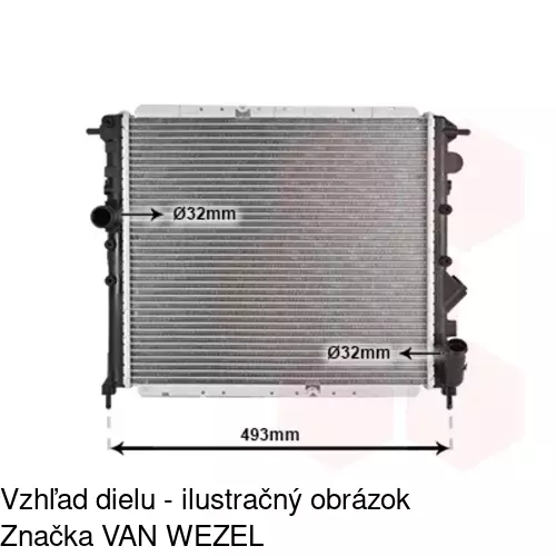 Chladiče vody 600608-7 /POLCAR/ - obr. 1