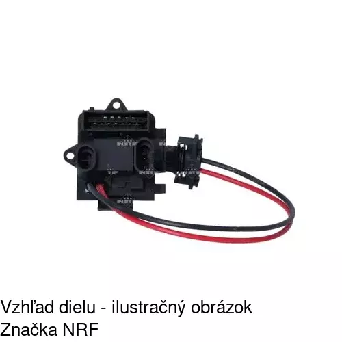 Ovládače klimatizácie 6007KST-4 /POLCAR/ - obr. 1
