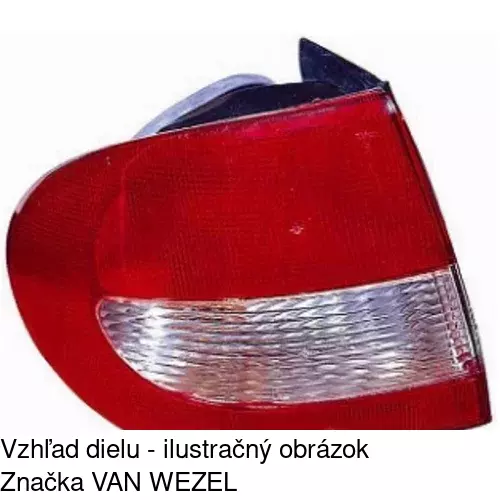 Zadné svetlo 6011872V /POLCAR/ - obr. 2