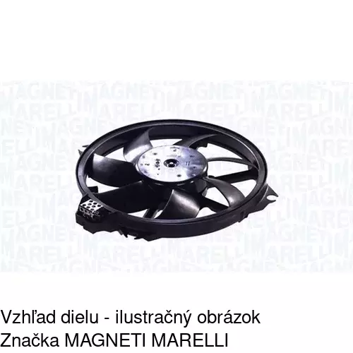 Ventilátory chladičov 601423W1 /POLCAR/ - obr. 1