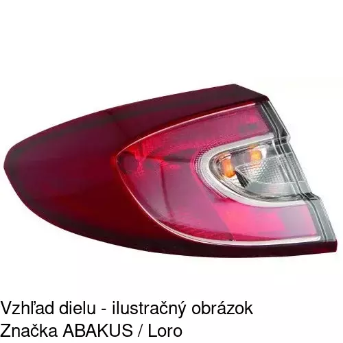 Zadné svetlo 6014883V /POLCAR/ - obr. 1