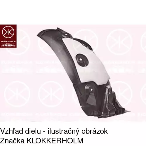 Podblatník (plast) 6014FL-2 /POLCAR/ - obr. 1