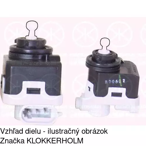 Motorček reflektora 6015109H /POLCAR/ - obr. 3