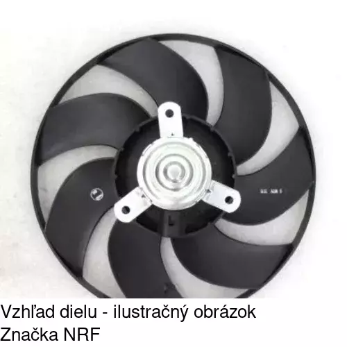 Ventilátory chladičov 601523W2 /POLCAR/ - obr. 3