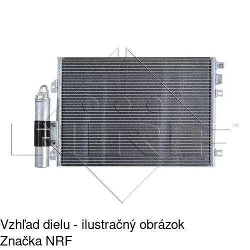 Chladiče klimatizácie 6015K8C2S /POLCAR/ - obr. 3