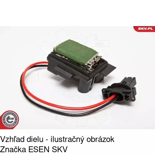 Ovládače klimatizácie 6015KST-4 /POLCAR/ - obr. 3