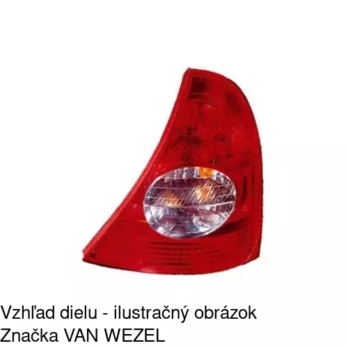 Zadné svetlo 601688-E /POLCAR/ - obr. 3