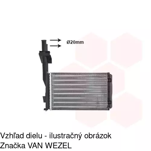 Radiátory 6020N81X /POLCAR/ - obr. 1