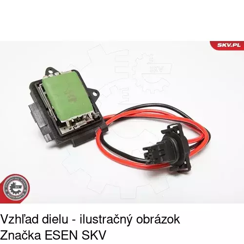 Ovládače klimatizácie 6026KST2X /POLCAR/ - obr. 5