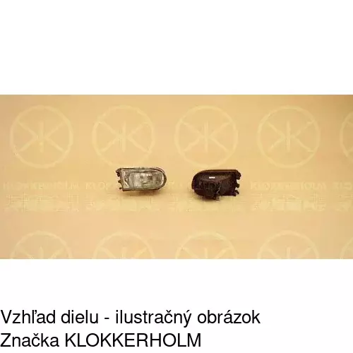Hmlové svetlo - predné 603229-V /POLCAR/ - obr. 1