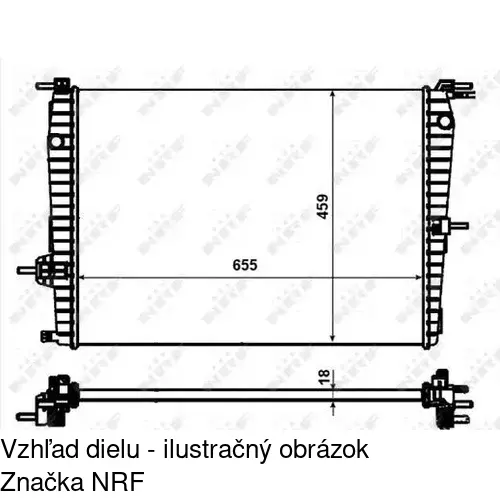 Chladiče vody 6035081X /POLCAR/ - obr. 3