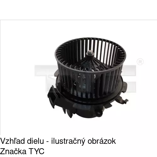 Ventilátory kúrenia 6042NU-1 /POLCAR/ - obr. 1