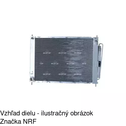 Chladiče vody POLCAR 605508-5