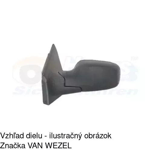 Vonkajšie zrkadlo 6055524S /POLCAR/ - obr. 4