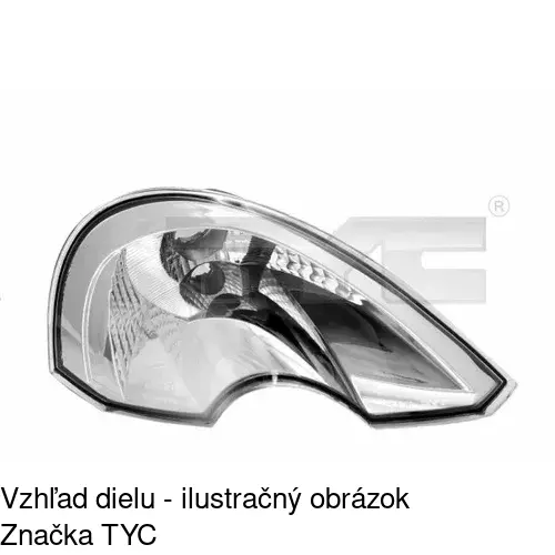 Predná smerovka POLCAR 6056191E