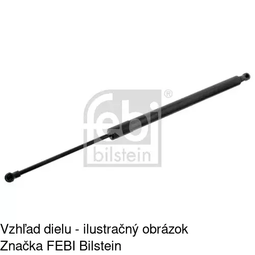 Plynová pružina 6056AB /POLCAR/ - obr. 1