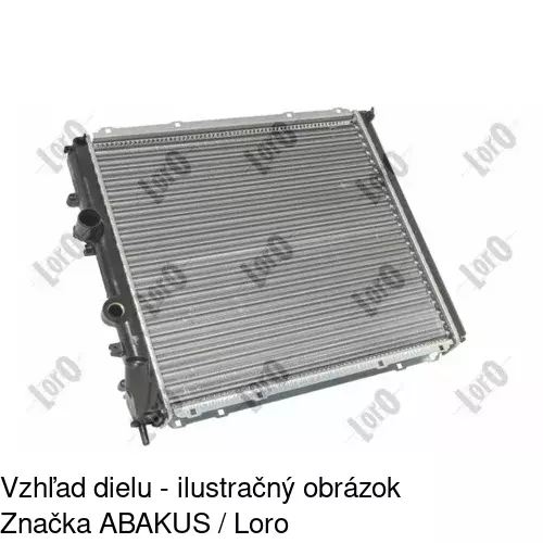 Chladiče vody 606008A1 /POLCAR/ - obr. 3