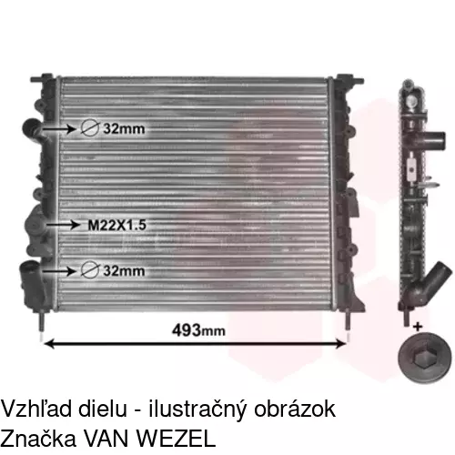 Chladiče vody 606008A1 /POLCAR/ - obr. 5