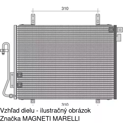 Chladiče klimatizácie POLCAR 6060K8C2
