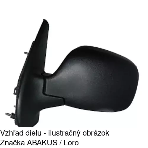 Vonkajšie zrkadlo 6061524M /POLCAR/ - obr. 4