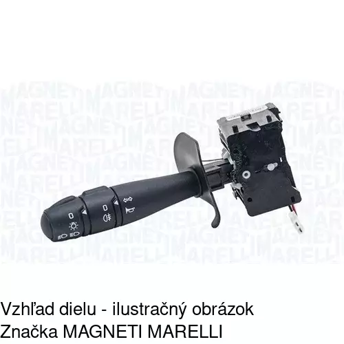 Združený prepínač POLCAR 6061PZS1