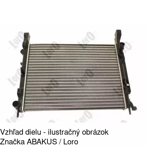 Chladiče vody 606208A1 /POLCAR/ - obr. 3