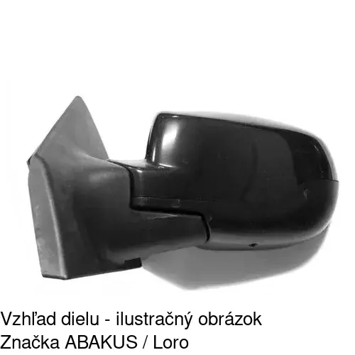Vonkajšie zrkadlo 6064513S /POLCAR/ - obr. 4