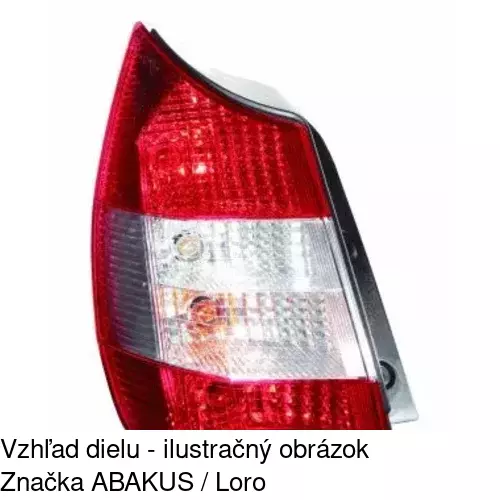 Zadné svetlo 6071881E /POLCAR/ - obr. 3