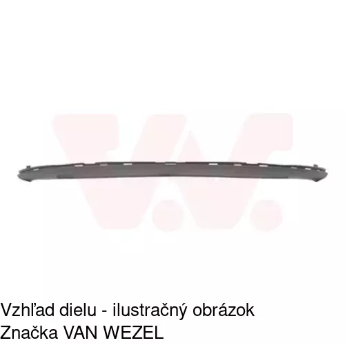 Spojler predného nárazníka 60B125-J /POLCAR/ - obr. 1
