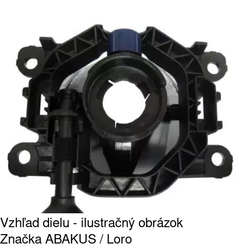 Hmlové svetlo - predné 60B129-V /POLCAR/ - obr. 2