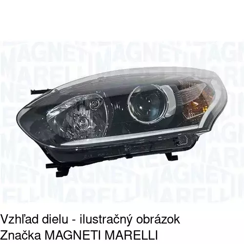 Hlavný reflektor 60C2101U /POLCAR/ - obr. 1