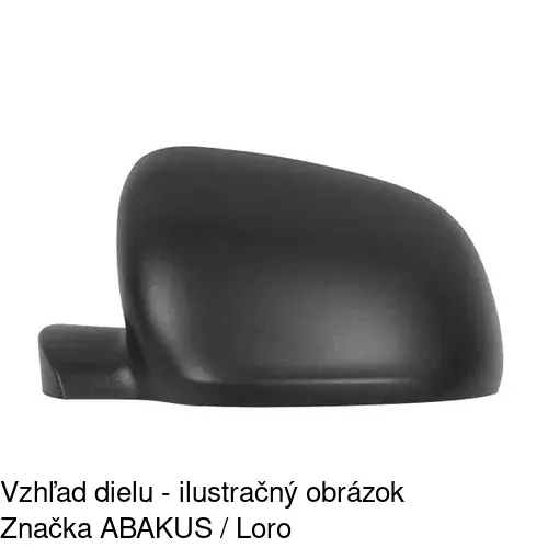 Rám vonkajšieho zrkadla 60U154TM /POLCAR/ - obr. 4