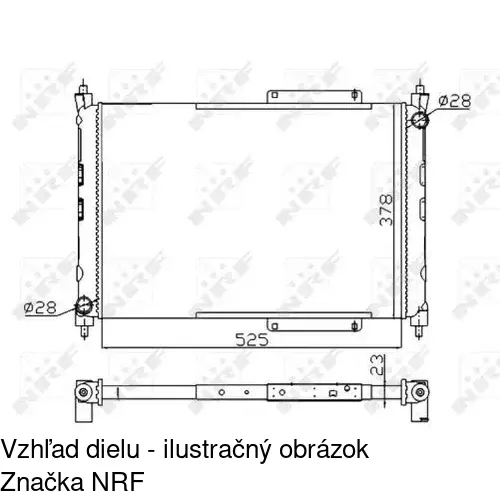 Chladiče vody 631908A2 /POLCAR/ - obr. 1