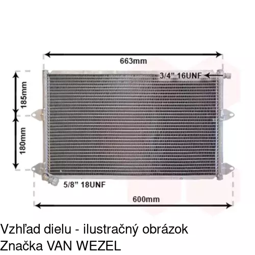Chladiče klimatizácie 6713K8C2S /POLCAR/ - obr. 5