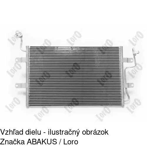 Chladiče klimatizácie 6714K8C1 /POLCAR/ - obr. 2
