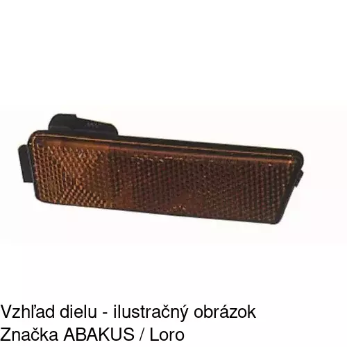 Bočná smerovka 6720198E /POLCAR/ - obr. 4