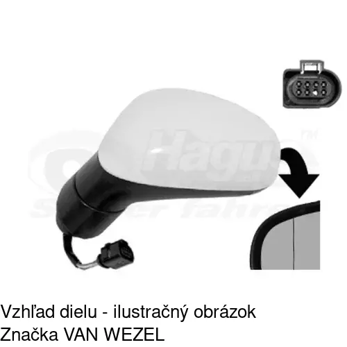 Vonkajšie zrkadlo 6726515M /POLCAR/ - obr. 1