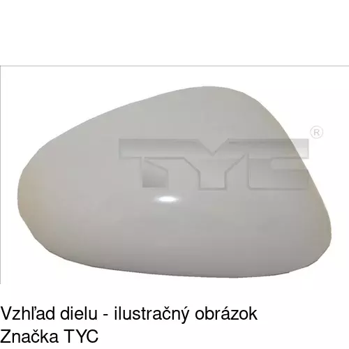 Rám vonkajšieho zrkadla 672654PM /POLCAR/ - obr. 1