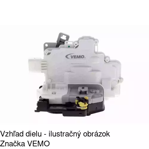 Vnútorná zámka dverí 6726ZC-3 /POLCAR/ - obr. 1