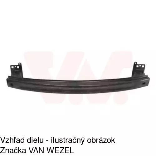 Výstuha nárazníka 673207-3 /POLCAR/ - obr. 2