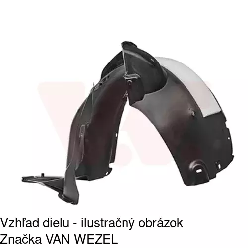 Podblatník (plast) 6732FP1T /POLCAR/ - obr. 4