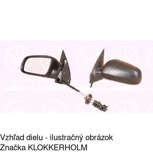 Vonkajšie zrkadlo 6913511E /POLCAR/ - obr. 3