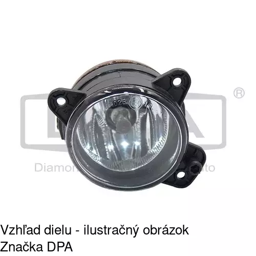 Hmlové svetlo - predné 691430-E /POLCAR/ - obr. 5