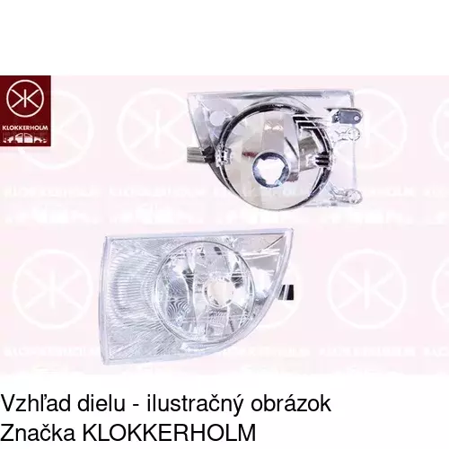 Hmlové svetlo - predné 6915290E /POLCAR/ - obr. 1