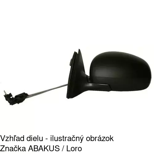 Vonkajšie zrkadlo 6915511M /POLCAR/ - obr. 1