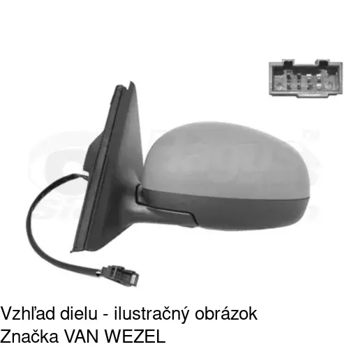 Vonkajšie zrkadlo 6915515M /POLCAR/ - obr. 3