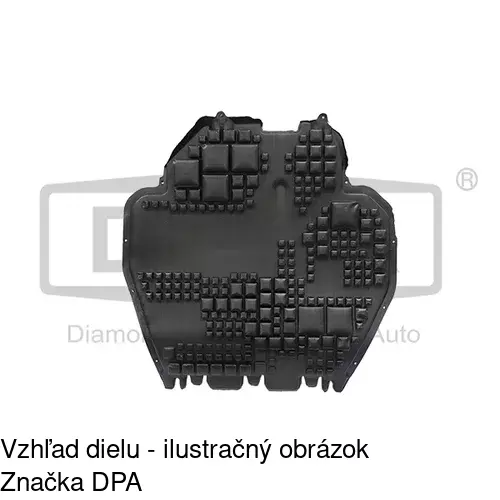 Kryt motora 692034-9 /POLCAR/ - obr. 2