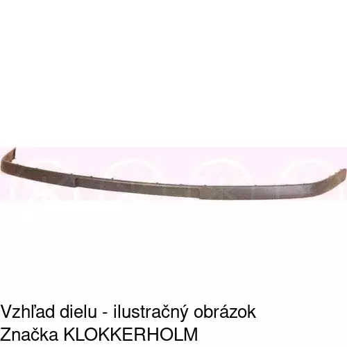 Lišta nárazníka POLCAR 692107-2